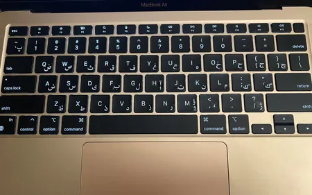 برچسب حروف فارسی کیبورد مدل AS