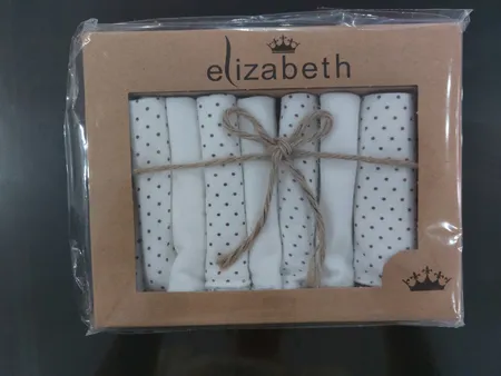 دستمال دست وصورت نوزاد کارامل مدل 2304 مجموعه 7 عددی