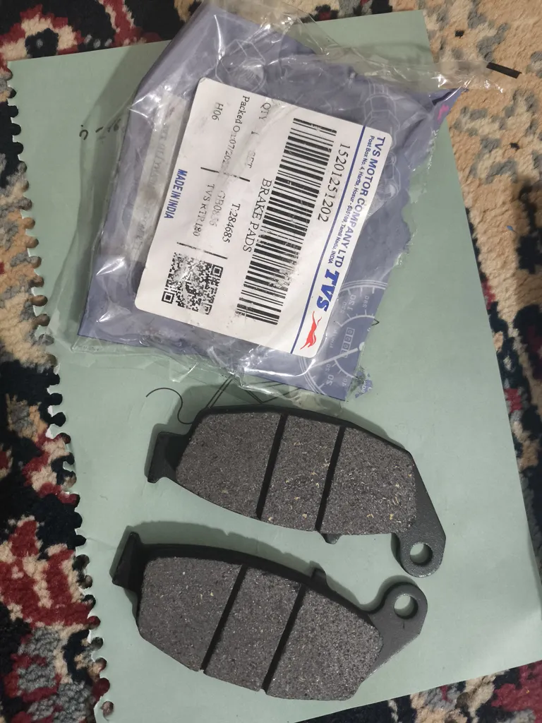 لنت ترمز عقب موتورسیکلت پازل مدل DBR058060R مناسب برای آپاچی