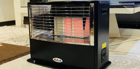 بخاری گازی آبسال مدل هوشمند کد 405