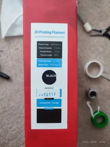 تجریه خرید فیلامنت ABS پرینتر سه بعدی ایکستروژن مدل Premium قطر 1.75 میلی متر وزن 1 کیلوگرم