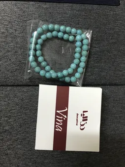 ریسه سنگ فیروزه رزالیا مدل Vina-AB-35