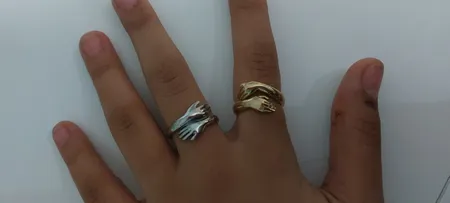 انگشتر مدل آغوش کد agh-brg