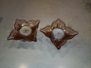 تجریه خرید جاشمعی بلور کاوه مدل Liliome بسته 2 عددی