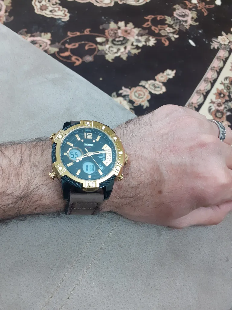 ساعت مچی عقربه ای مردانه اسکمی مدل 1618G