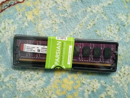 رم دسکتاپ DDR2 تک کاناله 800 مگاهرتز کینگستون ظرفیت 2 گیگابایت