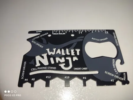 ابزار چندکاره سفری نینجا والت کد 08