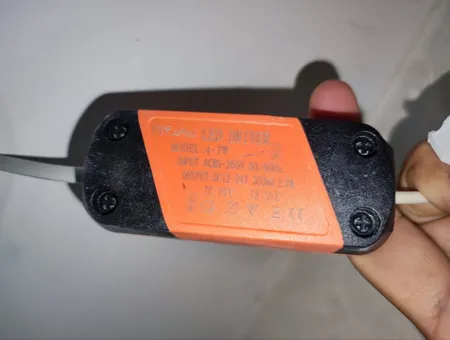 درایور ال ای دی  7-4 وات مدل EGD47W بسته 5 عددی