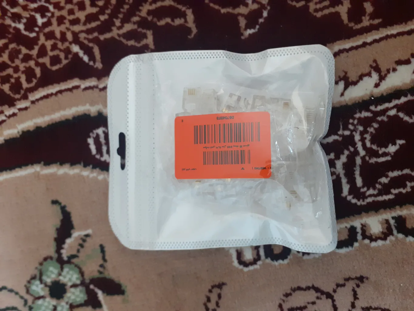 سوکت تلفن RJ11 مدل G105 بسته 30 عددی