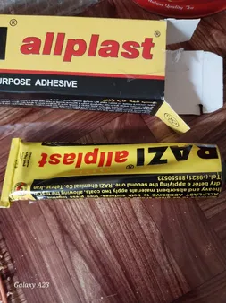 چسب مایع رازی مدل Allplast کد 100