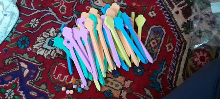 بیگودی مو مدل فومی بسته 50 عددی