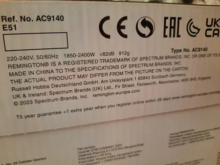 سشوار رمینگتون مدل AC9140