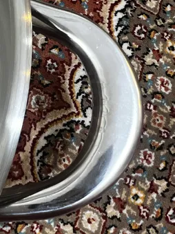 نیم قابلمه پارس استیل مدل ارتفاع کوتاه سایز 28