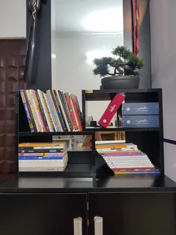 کتابخانه رومیزی چوبیکو مدل bookSelf1