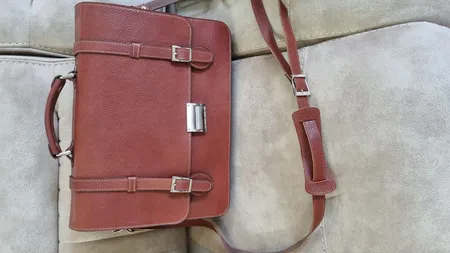 کیف اداری چرم طبیعی چرم ناب کد 100