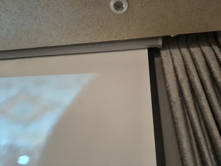 پرده نمایش دستی پروژکتور اسکوپ پارچه عالی سایز 200x200