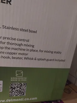 همزن دلمونتی مدل DL-150