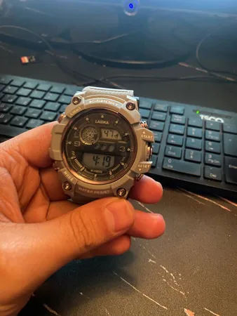 ساعت مچی دیجیتال مردانه مدل ضدآب کرنومتردار تاریخ شمار