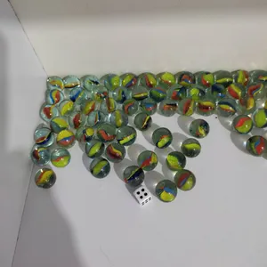 تجریه خرید تیله شیشه ای مداد چوبی مدل چند پر بسته 100 عددی