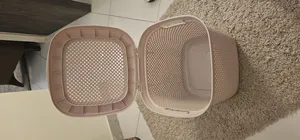 تجریه خرید سبد رخت چرک لیمون مدل بافت کد DH2135