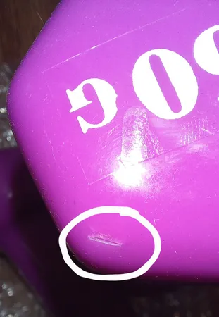 دمبل وزنه پویا مدل روکش دار وزن 750گرم بسته 2عددی