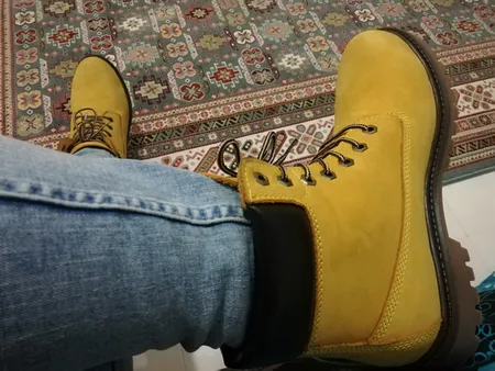 نیم بوت مردانه مدل JUNIOR 6INCH PREMIUM-AS