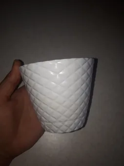 گلدان طرح آناناسی ارتفاع 8 سانتی متر