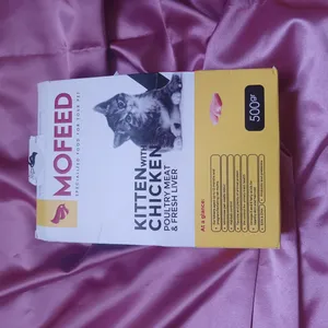 تجریه خرید غذای خشک بچه گربه مفید مدل Chiken وزن 500 گرم