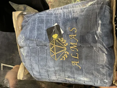 حوله پالتویی الماس طرح ماهان کد PA-89 سایز 125