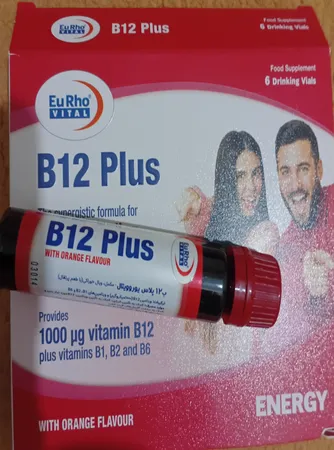 قرص ویتامین ب 12 یورو ویتال بسته 60 عددی