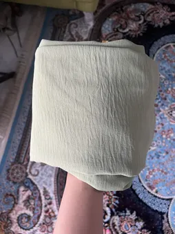 شلوار زنانه مدل نخی لنین بنددار کد tm-2365