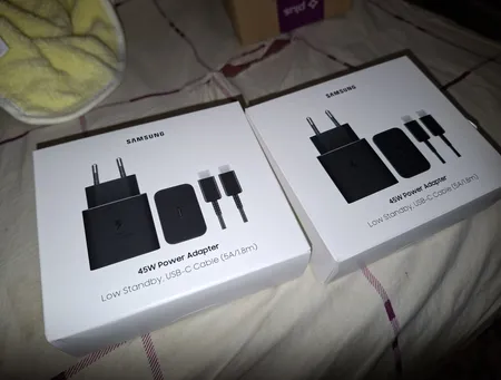 شارژر دیواری 45 وات سامسونگ مدل EP-T4511 Low Standby به همراه کابل USB-C به طول 1.8 متر