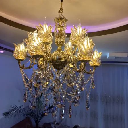 لوستر 12 شعله کد 1324