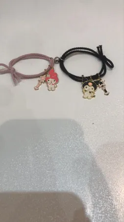 دستبند مدل ملودی و کرومی بسته دو عددی