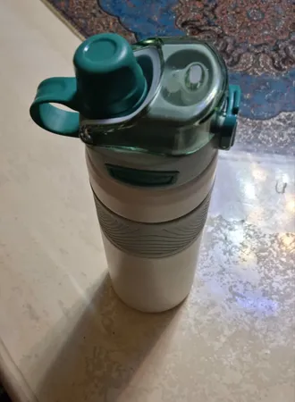 ماگ سفری مدل دوحالته دور سیلیکونی گنجایش 0.8 لیتر