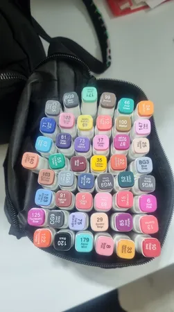 ماژیک راندو مدل تاچ دو سر مجموعه 48 عددی