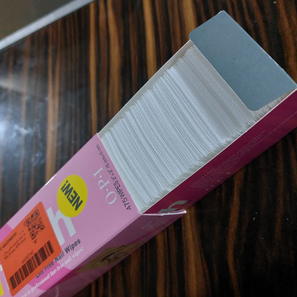 پد تمیز کننده ناخن مدل Nm_6 بسته 475 عددی