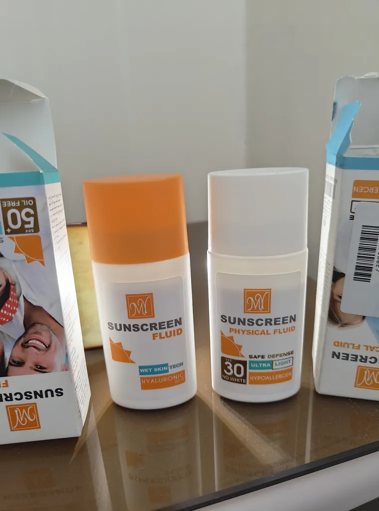 فلوئید ضدآفتاب بی‌رنگ مای +SPF30 مدل Physicall مناسب انوع پوست، حجم 50 میلی‌لیتر