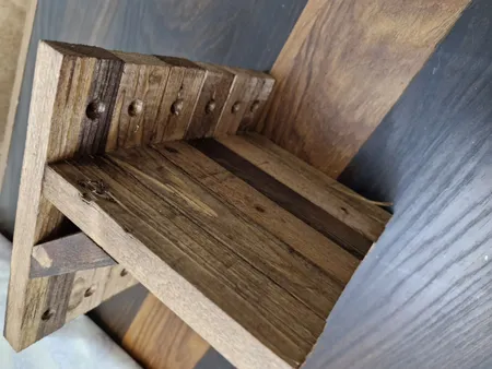 شلف دیواری سنجاب وود مدل sw14