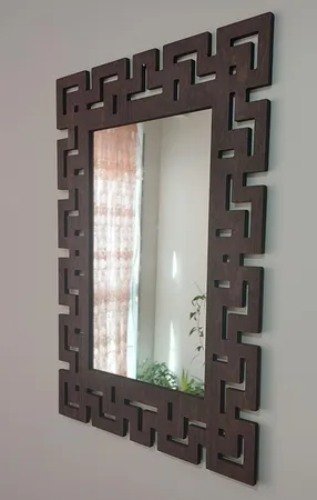 آینه خونه خاص مدل BVER به همراه شلف دیواری