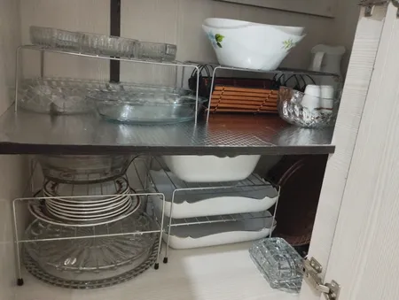 نظم دهنده کابینت و ارگنایزر ورسام مدل دو طبقه کد 02 بسته چهار عددی