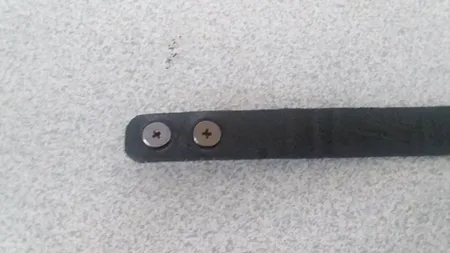 دستبند چرم بزرگسال - عالیخان سایز S