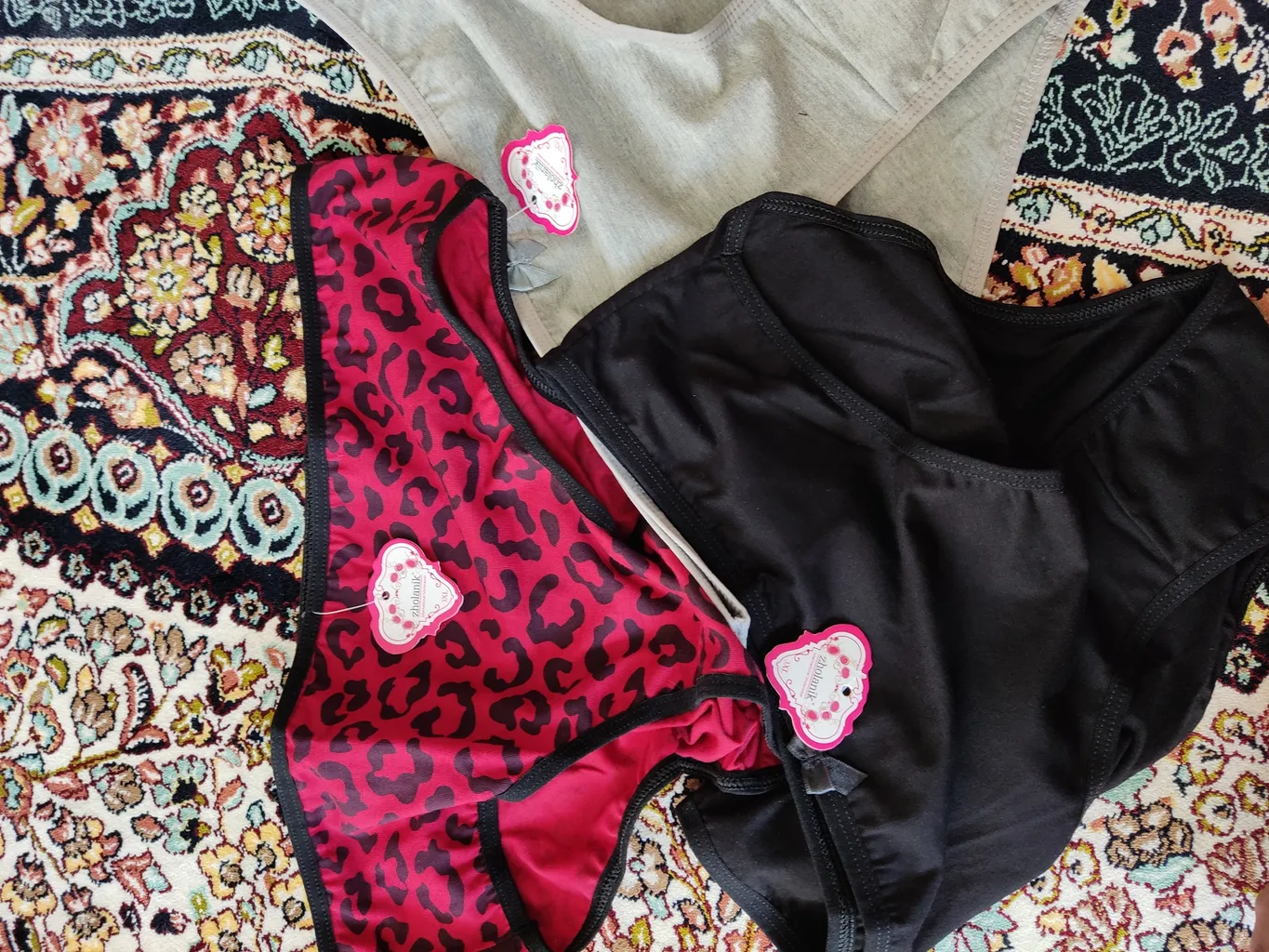 شورت زنانه ژولانیک مدل اسلیپ  کد P-Shirin بسته سه عددی