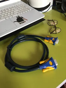 کابل VGA های تک مدل ht-01 طول 1.5 متر