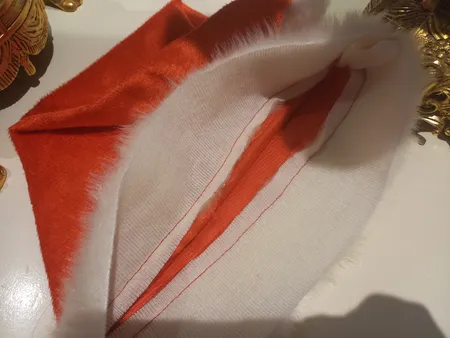 کلاه کریسمس پشمی مدل بابانوئل