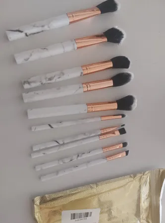 ست برس آرایشی کد 08 بسته 10 عددی