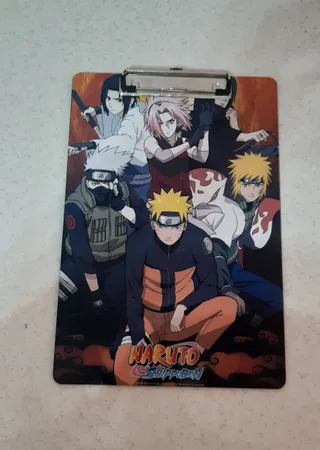 بسته لوازم تحریر مدل ناروتو مجموعه 7 عددی