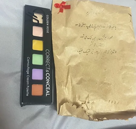 پالت کانسیلر گلدن رز مدل correct & conceal