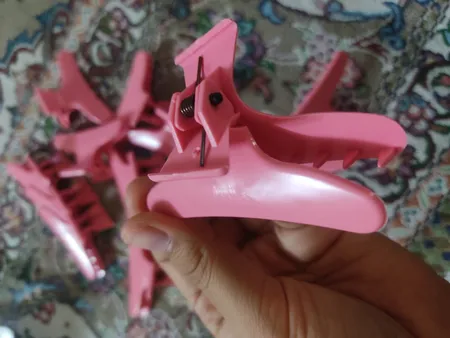 گیره تقسیم مو مدل Star-all01 مجموعه 12 عددی