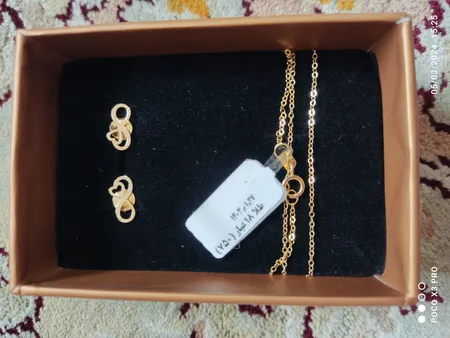 زنجیر طلا 18 عیار زنانه ماهک مدل MM0353